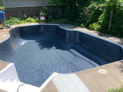 Fond rehaussé et toile neuve