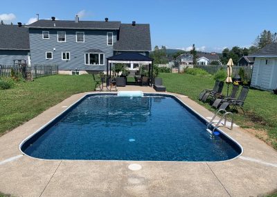 Élévation fond et changement de toile