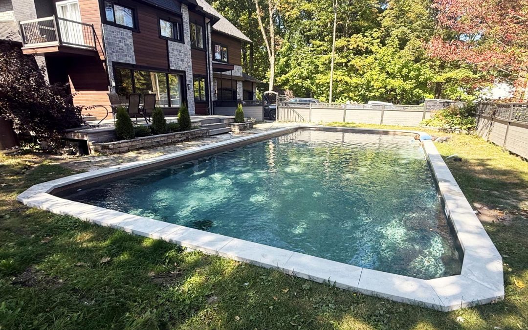 Conversion d’une piscine de béton