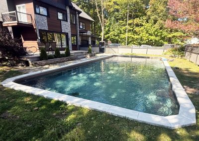 Conversion d’une piscine de béton