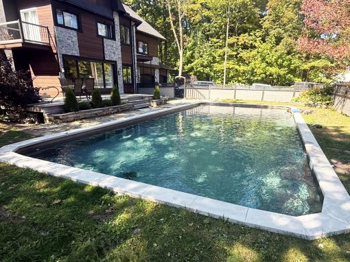 Conversion d’une piscine de béton